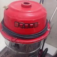 جارو برقی صنعتی آب و خاک کارواشی با پمپ آب و باد