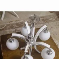 دوعدد لوستر سقفی