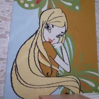 سرویس تخت و کمد و فرش و پرده دخترانه