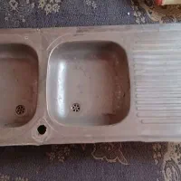 سینک دوقلو پاسماواری ساعت تابلو وان یکاد شیشه
