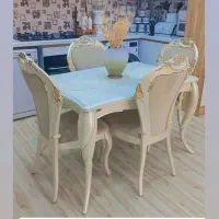 میزناهارخوری۴نفره کلاسیک در حدنو