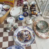 خرید و فروش چینی جات مرغی .سرمه ای.قدیمی و..