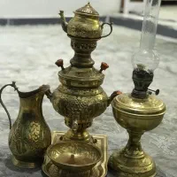 سماور برنجی برنزی