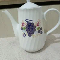 قوری چینی سرویس سنتی ظرف میوه