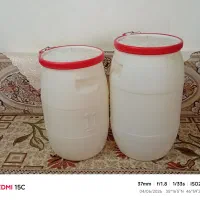 دوعدد دبه جای ترشی ،خیارشور