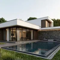 طراحی ویلا، داخلی، نما و لنداسکیپ