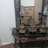 آیینه و شمعدان در حد نو