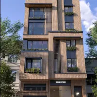 طراحی سه بعدی نمای ساختمان