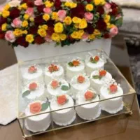 اجاره باکس شیشه ای کاپ کیک خاستگاری و بله برون