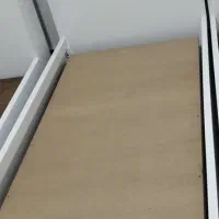 تخت یک نفره سفید
