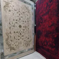 فرش افشان جدید طوسی قرمز توسی سبز * با فروش اقساطی