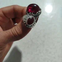 انگشتر یاقوت و عقیق