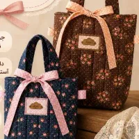 مینی کیف پارچه‌ای مدل نونا