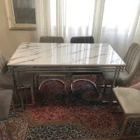 ناهار خوری ۶نفره فلزی چستر