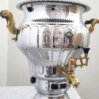 سماور گازی گنجایش  6 لیتری آکبند