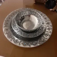 جعبه جواهرات قاجاریه ظروف فیروزه کاری