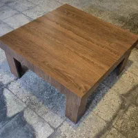 میز جلو مبلی مدل مینیمال پایه کوتاه MDF