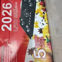 اجاق گاز ۵شعله صفحه شیشه ای .مدل۲۰۲۶برند.