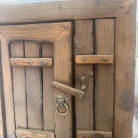 آینه چوبی عتیقه