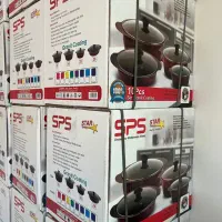 سرویس قابلمه ۱۰ پارچه + کفگیر ملاقه هفت پارچه