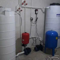 نصب پمپ آب خانگی ، مخزن آب ، حرفه ای و استاندارد