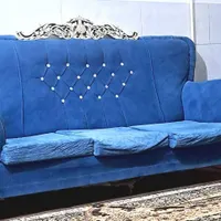 مبل هفت نفره و نهار خوری ست همین مبل ۴ نفره|مبلمان خانگی و میز عسلی|سیرجان, |دیوار