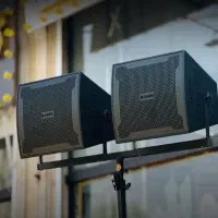 هورن فضای باز برین صوت دایناپرو باند پسیو rcf fbt