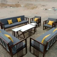 مبلمان جدیدمدرن ترک با جلو مبلی ویک استند گل هدیه