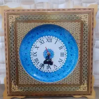 ساعت خاتم کاری ومینا کاری