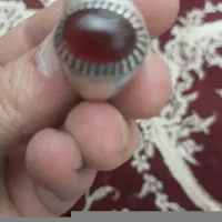 انگشترعقیق یمنی اصل نقره۹۰