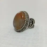 گردنی عقیق و حلقه عقیق