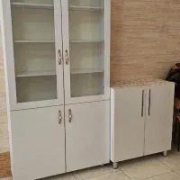 کمد ادارای ویترین کتابخونه