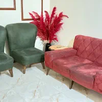 مبل چستر دونفره و دوعد تکی