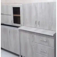 کابینت درب چوبی