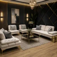 مبل ال راحتی مکانیز 8نفره سبک ناپولی شرکتی بااقساط