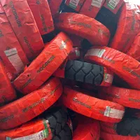 لاستیک لیفتراک بادی و توپر