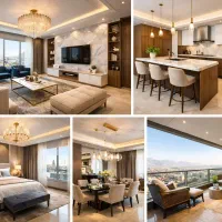 آپارتمان ۲۱۵ متری تک واحدی لوکیشن تاپ