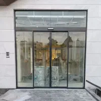 درب شیشه سکوریت اتوماتیک کشویی برقی آلمان