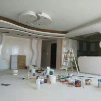 نقاش نقاشی ساختمان رنگکاری رنگکار رنگ امیزی