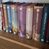 مجموعه کامل کتاب هری‌پاتر جدید جلد سخت لبه رنگی نو
