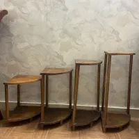 پایه چوبی گلدان