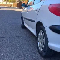 206 تیپ ۲ سفید|خودرو سواری و وانت|سهند, |دیوار