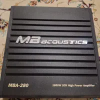 آمپلی‌فایر خودرو MB Acoustics MBA-280 دو کاناله