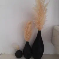 سه عدد گلدان