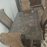 فروش فوری میز غذا خوری۴ نفره کاملا سالم