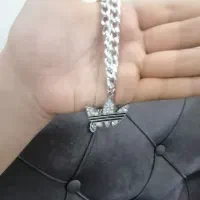 پلاک زنجیر رنگ صابت