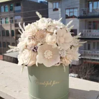 سبد گل جاویدان