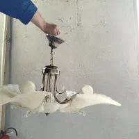 لوستر صدفی ۵شعله