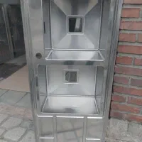 سینک ظرفشویی استیل براق. ورق ضخیم گرانیتی سنگین