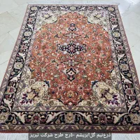 فرش دستباف ۳ متری ساروق قرمز کف‌ساده